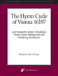 The Hymn Cycle of Vienna 16197 Study Scores sheet music cover